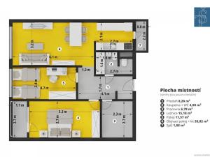 Prodej bytu 3+kk, Praha - Žižkov, V zahrádkách, 77 m2