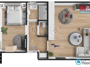 Pronájem bytu 2+kk, Ústí nad Orlicí - Hylváty, Dukelská, 64 m2