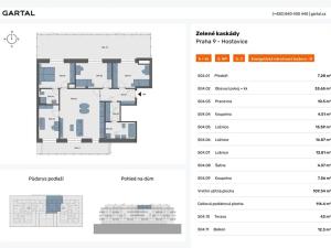 Prodej bytu 5+kk, Praha - Hostavice, Českobrodská, 114 m2