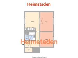 Pronájem bytu 2+1, Havířov - Město, Hlavní třída, 60 m2
