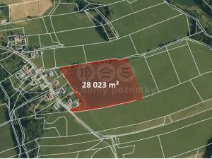 Prodej pole, Kopřivnice - Lubina, 28023 m2