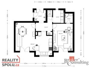 Prodej rodinného domu, Neratovice - Lobkovice, 1. máje, 120 m2