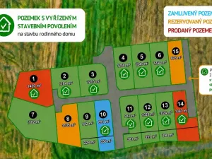 Prodej pozemku pro bydlení, Blatnice, 1105 m2