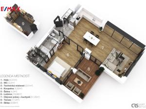 Prodej bytu 2+kk, Praha - Košíře, Jinonická, 118 m2