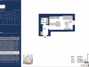 Pronájem bytu 1+kk, Brno, Antonínská, 29 m2