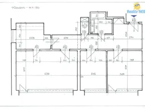 Pronájem bytu 3+1, Praha - Michle, Pod dálnicí, 75 m2