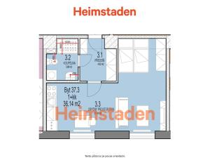 Pronájem bytu 1+kk, Havířov - Město, Jana Švermy, 34 m2