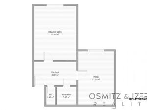 Pronájem bytu 2+1, Praha - Vinohrady, Na Folimance, 52 m2