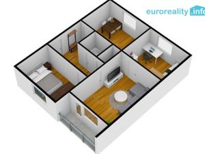 Prodej bytu 3+1, Česká Lípa, Brněnská, 70 m2