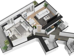 Prodej bytu 2+kk, Praha - Michle, Jivenská, 76 m2