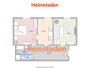 Pronájem bytu 2+1, Havířov - Šumbark, nám. T. G. Masaryka, 59 m2