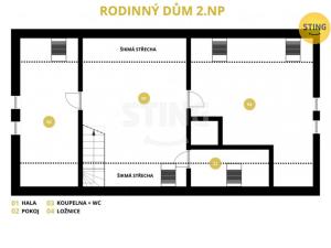 Prodej rodinného domu, Chýšť, 65 m2