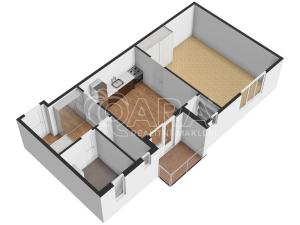 Pronájem bytu 2+kk, Praha - Smíchov, Xaveriova, 54 m2