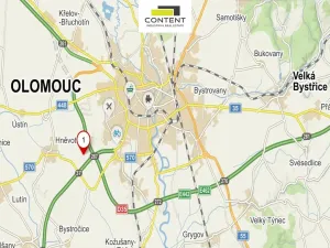 Pronájem skladu, Hněvotín, 1700 m2