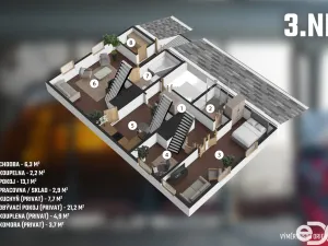 Prodej ubytování, Loučná pod Klínovcem - Loučná, 290 m2