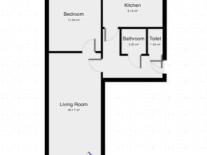 Pronájem bytu 2+1, Praha - Kbely, Luštěnická, 55 m2
