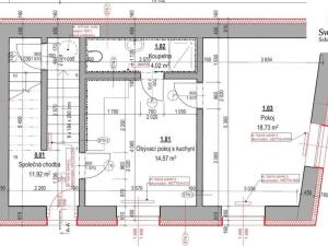 Pronájem bytu 2+kk, Hronov, Husova, 40 m2