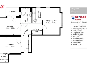 Prodej bytu 3+kk, Karlovy Vary - Drahovice, Zbrojnická, 91 m2