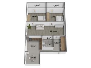 Prodej bytu 4+kk, Ostrava - Slezská Ostrava, Bohumínská, 66 m2