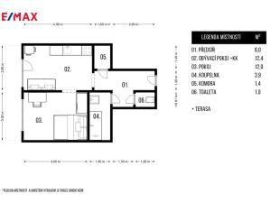 Prodej bytu 2+kk, Praha - Vysočany, Mlékárenská, 45 m2