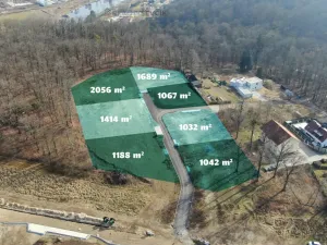 Prodej pozemku pro bydlení, Hluboká nad Vltavou, Lesní, 2056 m2
