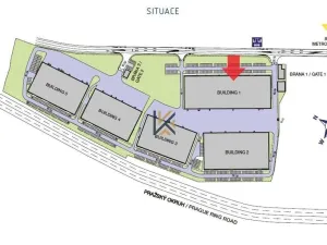 Pronájem kanceláře, Praha - Zličín, Na Radosti, 1030 m2