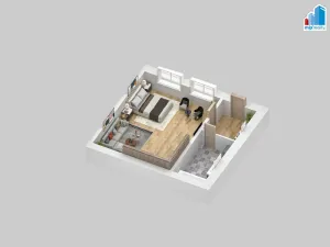 Prodej bytu 1+kk, Chotěšov, Plzeňská, 52 m2