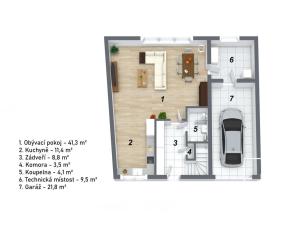 Prodej bytu 5+kk, Jenštejn - Dehtáry, 195 m2