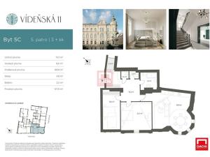 Prodej bytu 3+kk, Olomouc, Vídeňská, 127 m2