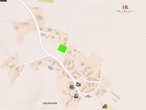 Prodej pozemku pro bydlení, Litichovice, 1410 m2