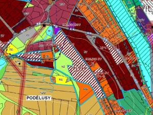 Prodej pozemku pro bydlení, Týnec nad Sázavou - Podělusy, 891 m2