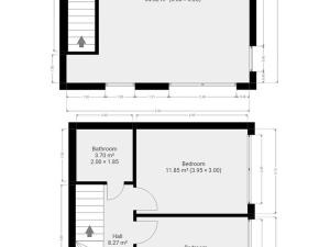 Pronájem bytu 3+kk, Praha - Kamýk, Zárubova, 68 m2