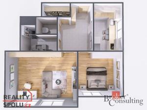 Prodej bytu 2+1, Kladno, Vítězná, 65 m2