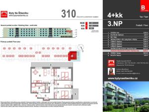 Prodej bytu 4+kk, Olomouc - Nová Ulice, Třída Jiřího Pelikána, 90 m2