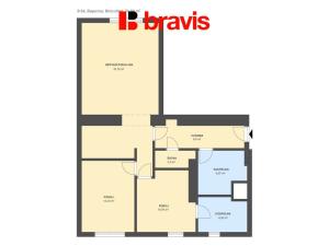 Prodej bytu 3+kk, Brno - Veveří, Bayerova, 79 m2