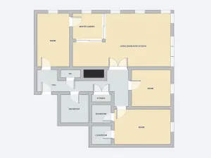 Pronájem bytu 4+kk, Praha - Žižkov, Olšanská, 120 m2