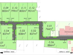 Prodej pozemku pro bydlení, Libiš, Budovatelů, 9311 m2