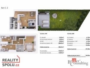 Prodej bytu 4+kk, Plzeň - Červený Hrádek, Ledová, 96 m2