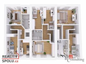 Prodej bytu 4+kk, Plzeň - Červený Hrádek, Ledová, 96 m2
