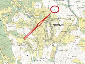 Prodej podílu pole, Halenkovice, 1289 m2
