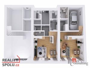 Prodej bytu 4+kk, Plzeň - Červený Hrádek, Ledová, 121 m2