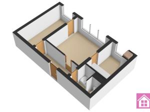 Prodej bytu 2+1, Břeclav - Charvátská Nová Ves, Na Valtické, 44 m2