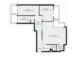 Pronájem bytu 3+kk, Praha - Stodůlky, Plzeňská, 93 m2