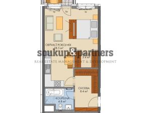 Prodej bytu 2+kk, Praha - Třebonice, Thomasova, 50 m2