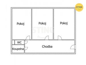 Prodej bytu 2+1, Ostrava, Urxova, 62 m2