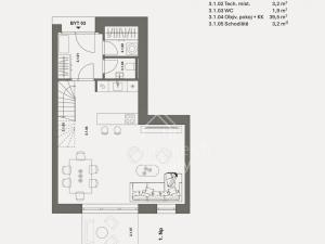 Prodej bytu 4+kk, Hradec Králové - Slatina, 94 m2