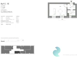 Prodej bytu 1+kk, České Budějovice - České Budějovice 5, 23 m2