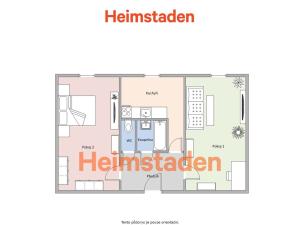 Pronájem bytu 2+1, Ostrava - Hrušov, Technická, 52 m2