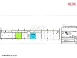 Pronájem kanceláře, Ledeč nad Sázavou, Podolí, 36 m2