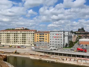 Pronájem bytu 2+1, Brno - Štýřice, Bakalovo nábřeží, 55 m2